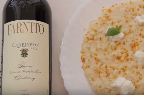 Risotto with Burrata, Bottarga & Parmigiano Reggiano Riserva Cheese